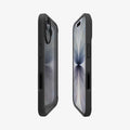 ACS10081 - iPhone 17 Ultra Hybrid in Matte Black showing the partial front, partial back and sides