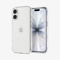 ACS10080 - iPhone 17 Ultra Hybrid in Crystal Clear showing the back, partial front and sides