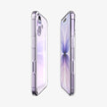 ACS10080 - iPhone 17 Ultra Hybrid in Crystal Clear showing the partial front, partial back and sides