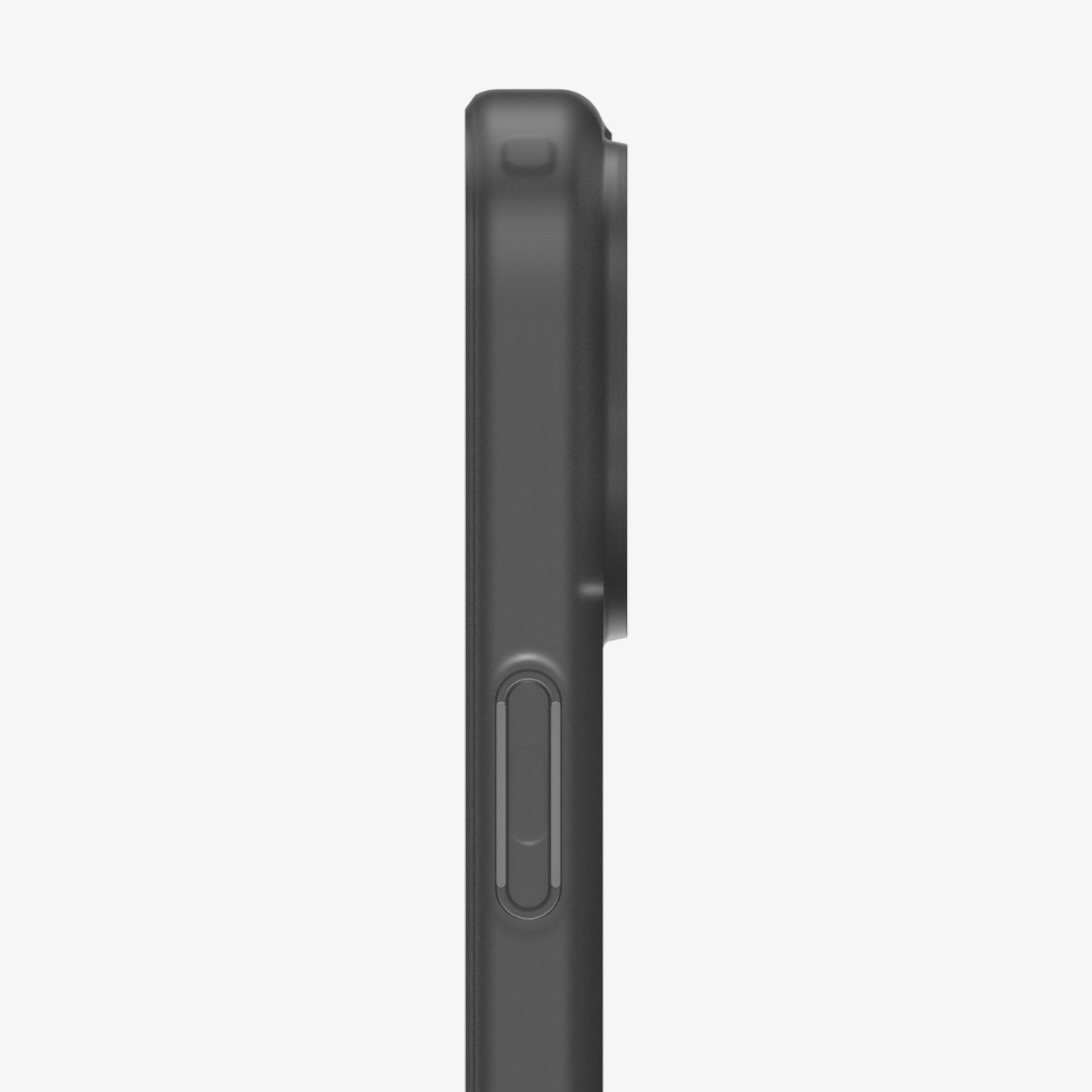 ACS10092 - iPhone 17 Ultra Hybrid Classic (MagFit) in Classic Black showing the side