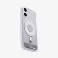 ACS10091 - iPhone 17 Ultra Hybrid Classic (MagFit) in Classic Silver showing the side, back and top