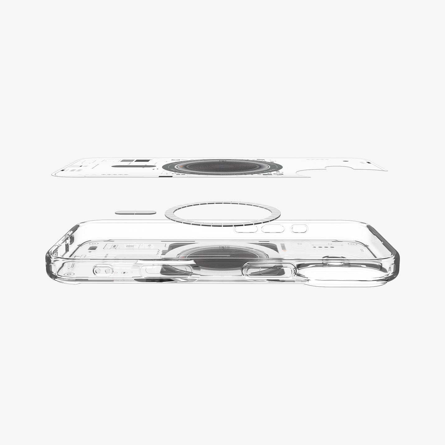 ACS10090 - iPhone 17 Ultra Hybrid Neo One (MagFit) showing the multiple layers of case