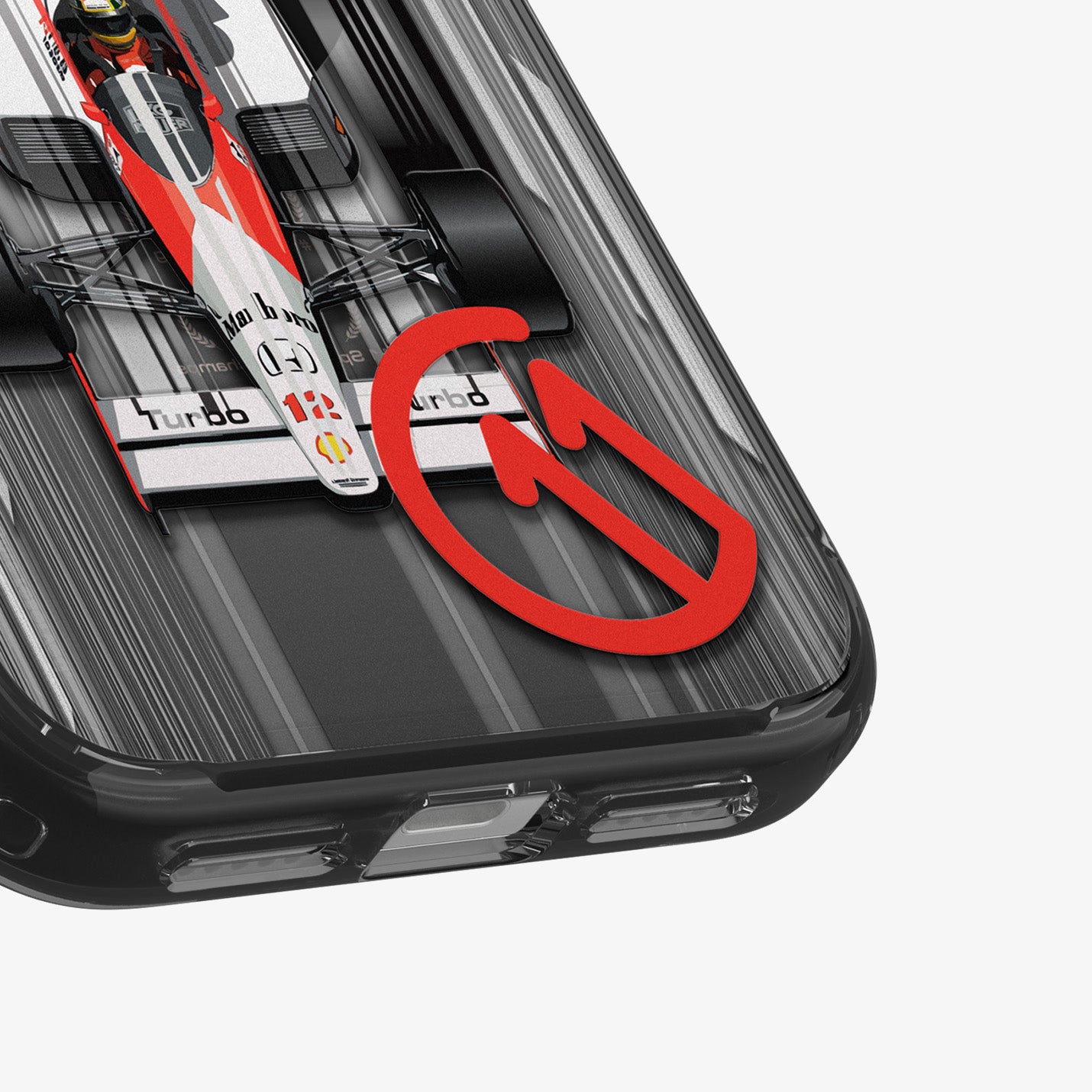 ACS10606 - iPhone 17 pro c11 Series Turbo Edition (MagFit) showing the c11 logo and back