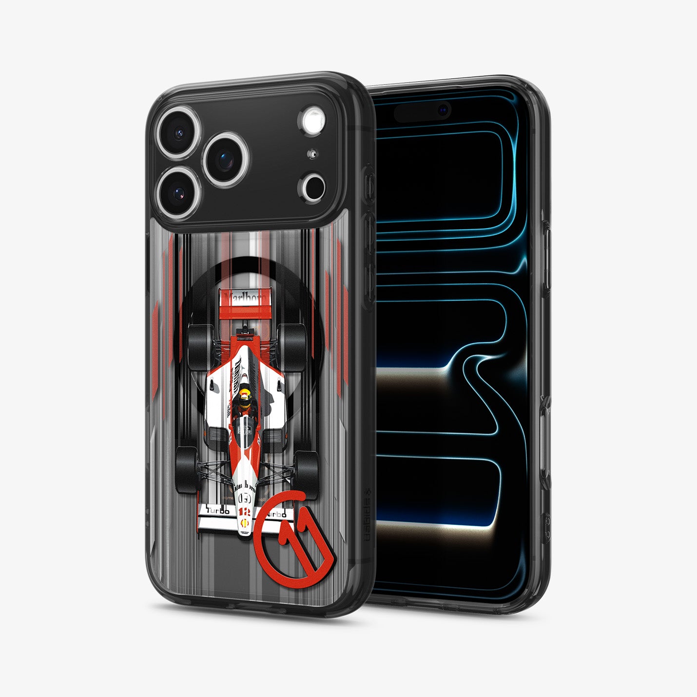 ACS10606 - iPhone 17 pro c11 Series Turbo Edition (MagFit) showing the back and front