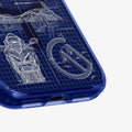 ACS12203 - Bottom corner view of the Spigen C11 Velocity iPhone case 
