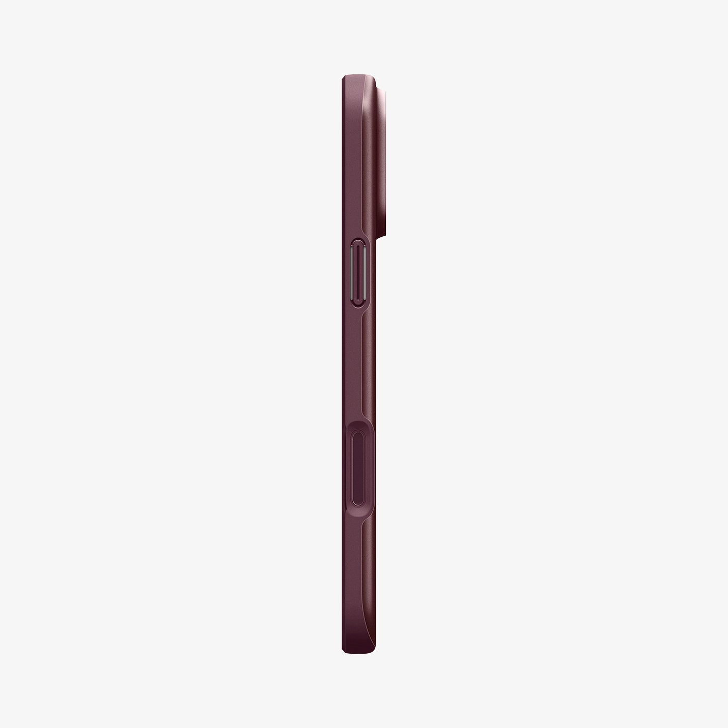 ACS12337 - iPhone 18 Pro / iPhone 17 Pro in Dark Cherry showing the side
