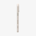 ACS09980 - iPhone 17 Liquid Air in Natural Titanium showing the side