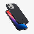 ACS09992 - iPhone 17 Nano Pop (MagFit) in Black Sesame showing the back, side and partial front