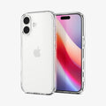 ACS10080 - iPhone 17 Ultra Hybrid in Crystal Clear showing the back, partial front and sides