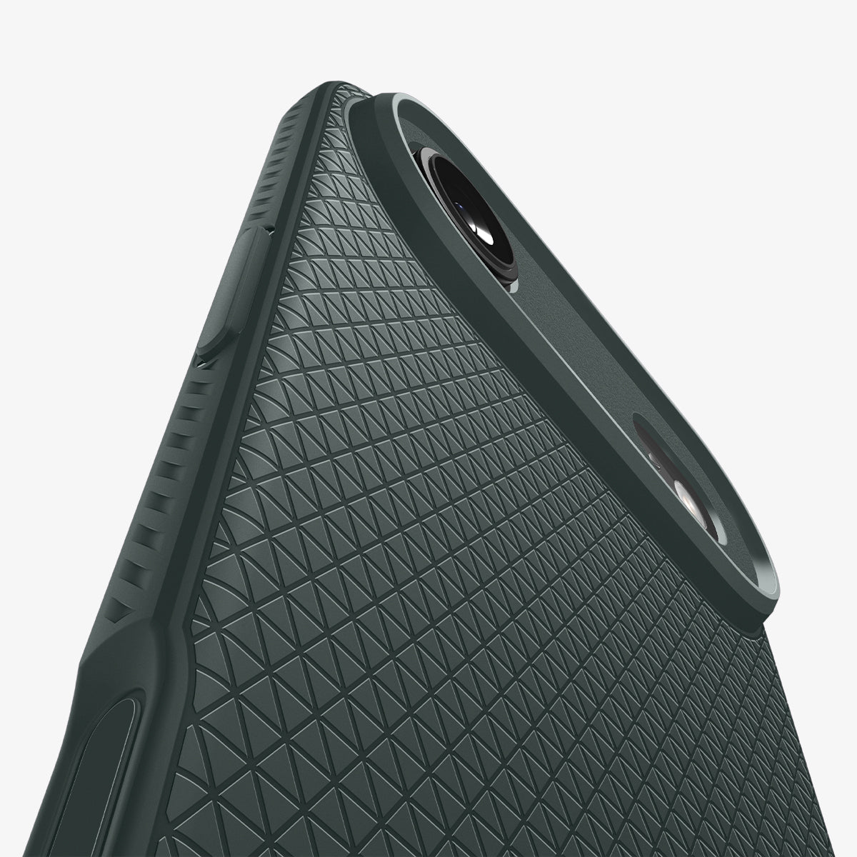 ACS09924 - iPhone 17 Air Liquid Air in Abyss Green showing detail of back and camera
