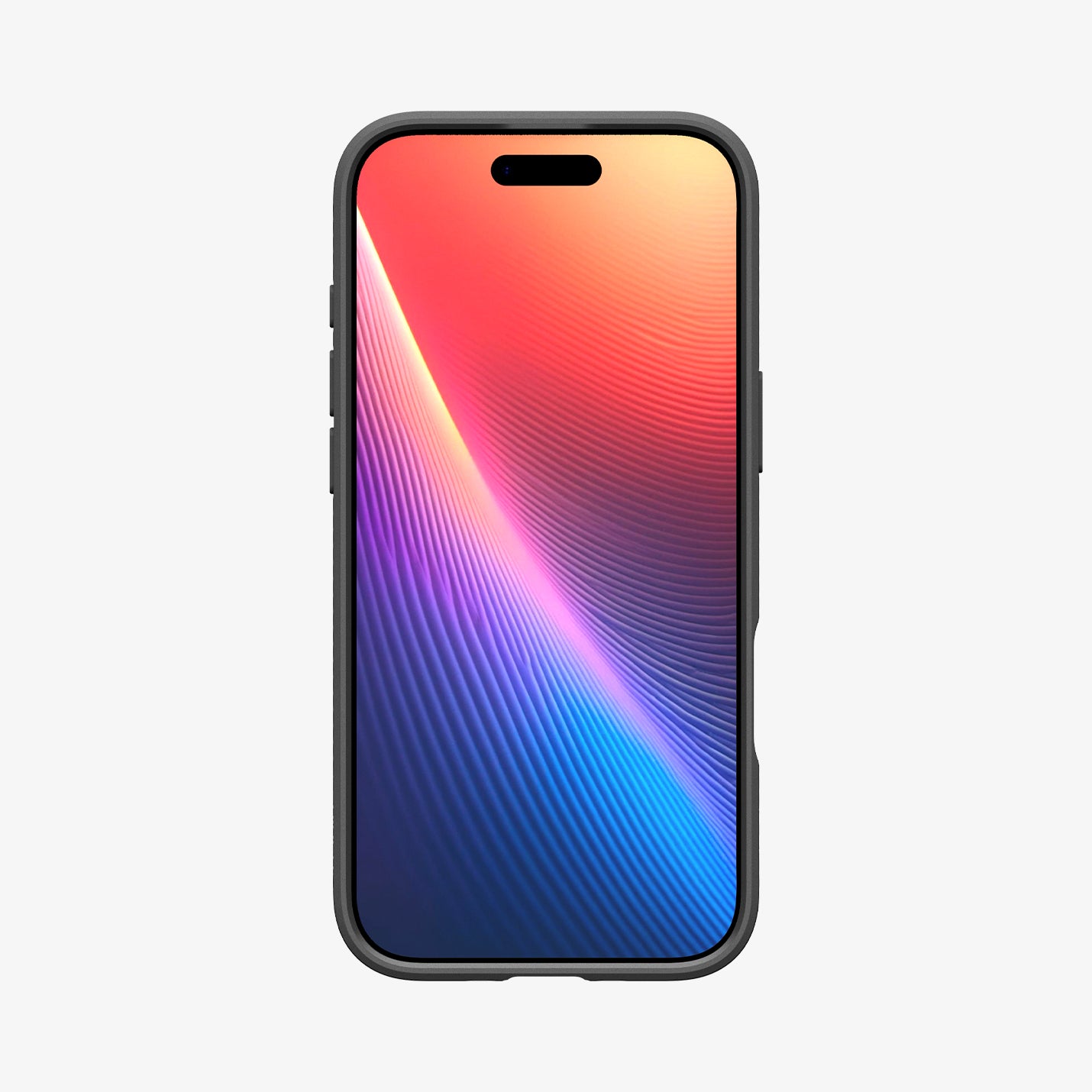 ACS09922 - iPhone 17 Air Liquid Air in Matte Black showing the front