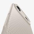 ACS09925 - iPhone 17 Air Liquid Air in Natural Titanium showing detail of back and camera