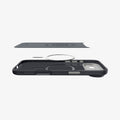 ACS09933 - iPhone 17 Air Case Nano Pop (MagFit) in black sesame showing the multiple layers of case