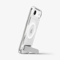 ACS09926 - iPhone 17 Air Case Ultra Hybrid S (MagFit) showing the back with device propped up by kickstand