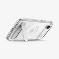ACS09926 - iPhone 17 Air Case Ultra Hybrid S (MagFit) showing the back with device propped up by kickstand