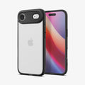 ACS10050 - iPhone 17 Air Ultra Hybrid in Matte Black showing the back, partial front and sides