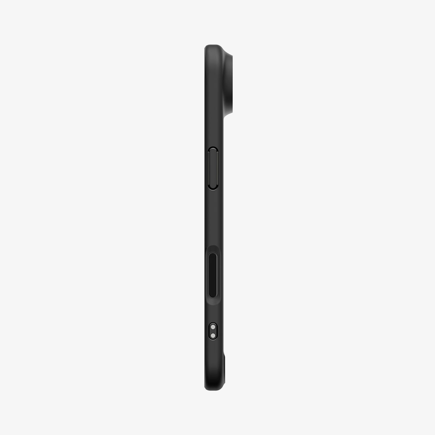 ACS10050 - iPhone 17 Air Ultra Hybrid in Matte Black showing the side