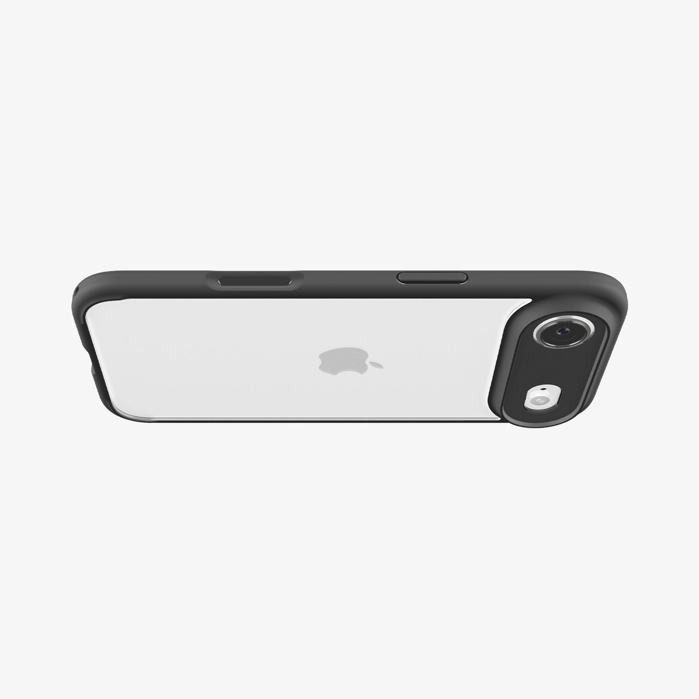 ACS10050 - iPhone 17 Air Ultra Hybrid in Matte Black showing side and back