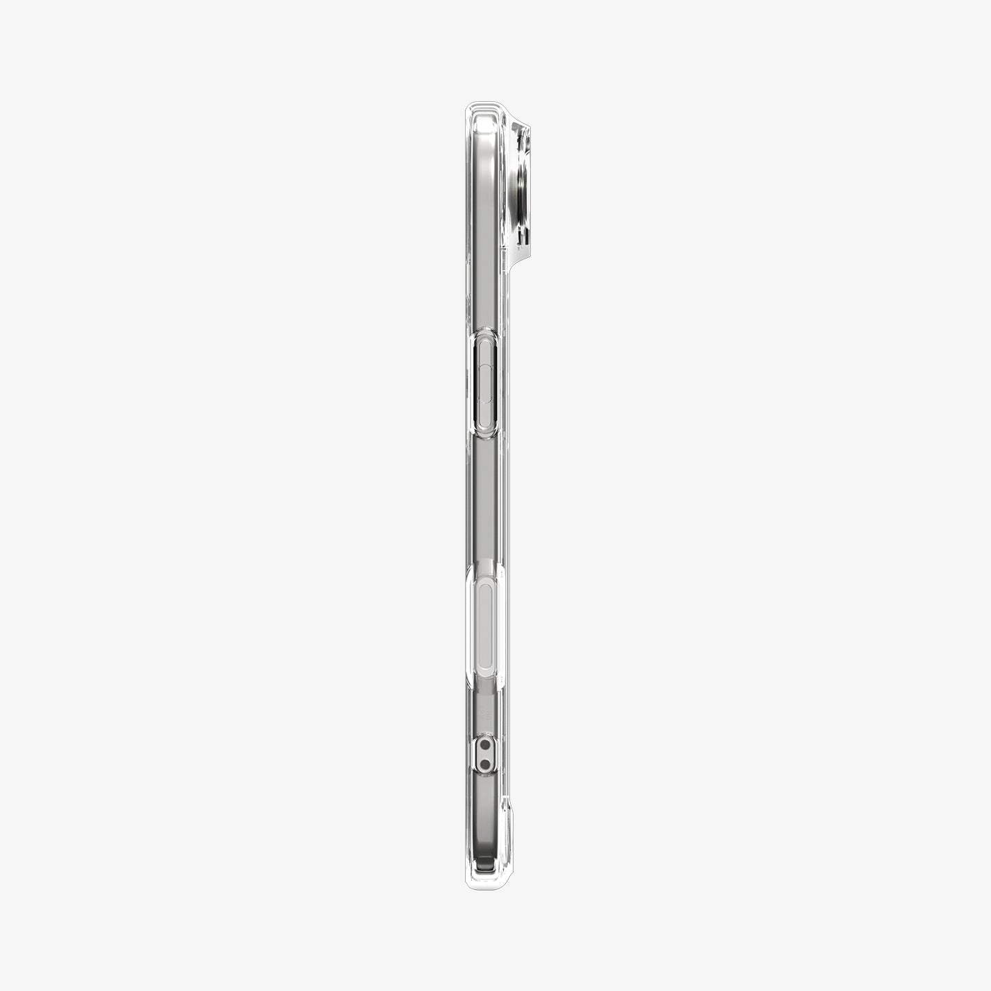 ACS10049 - iPhone 17 Air Ultra Hybrid in Crystal Clear showing the side