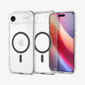 ACS10052 - iPhone 17 Air Ultra Hybrid (MagFit) in Clear Graphite showing the back, partial inner, partial front and sides
