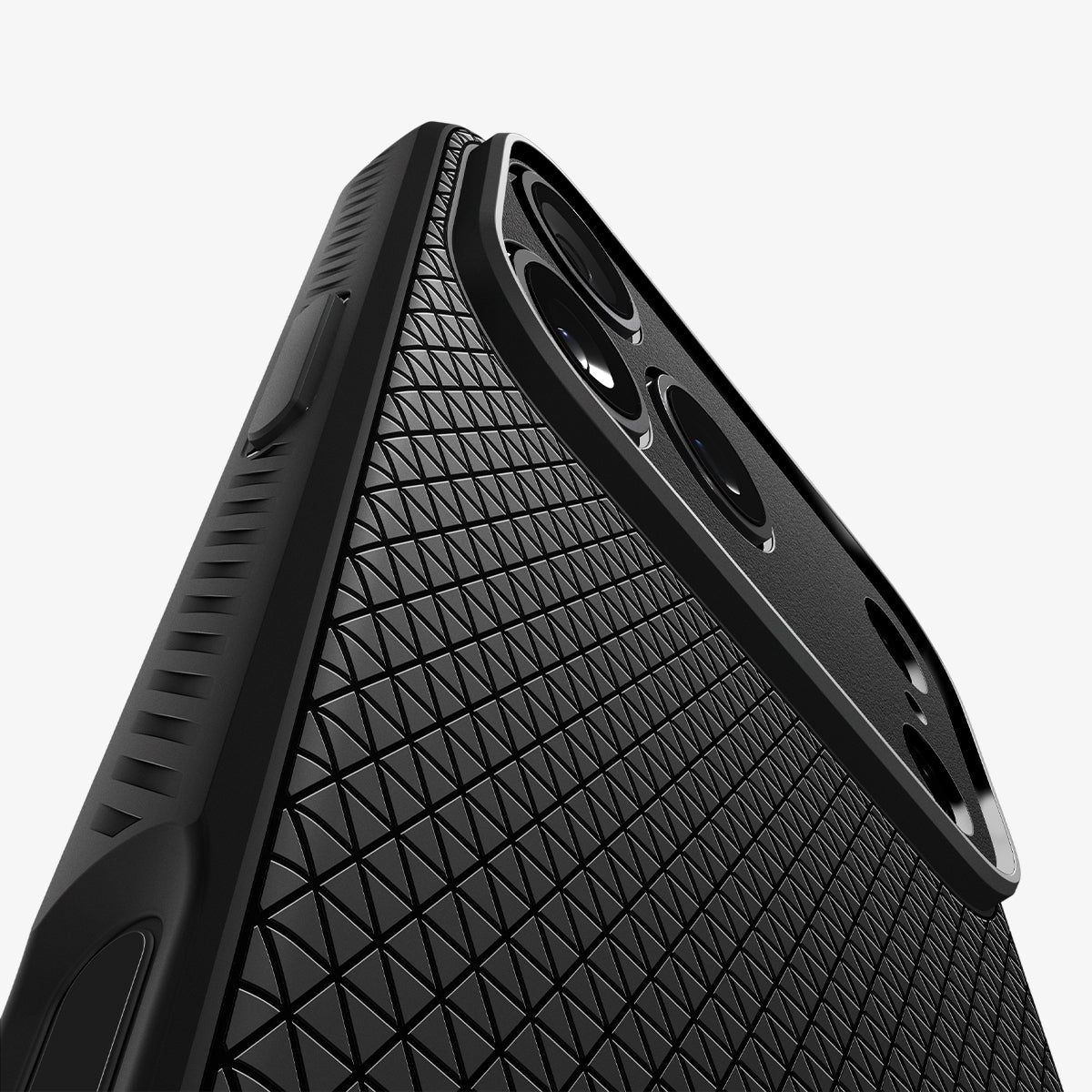 ACS09942 - iPhone 17 Pro Liquid Air in Matte Black showing detail of back and camera