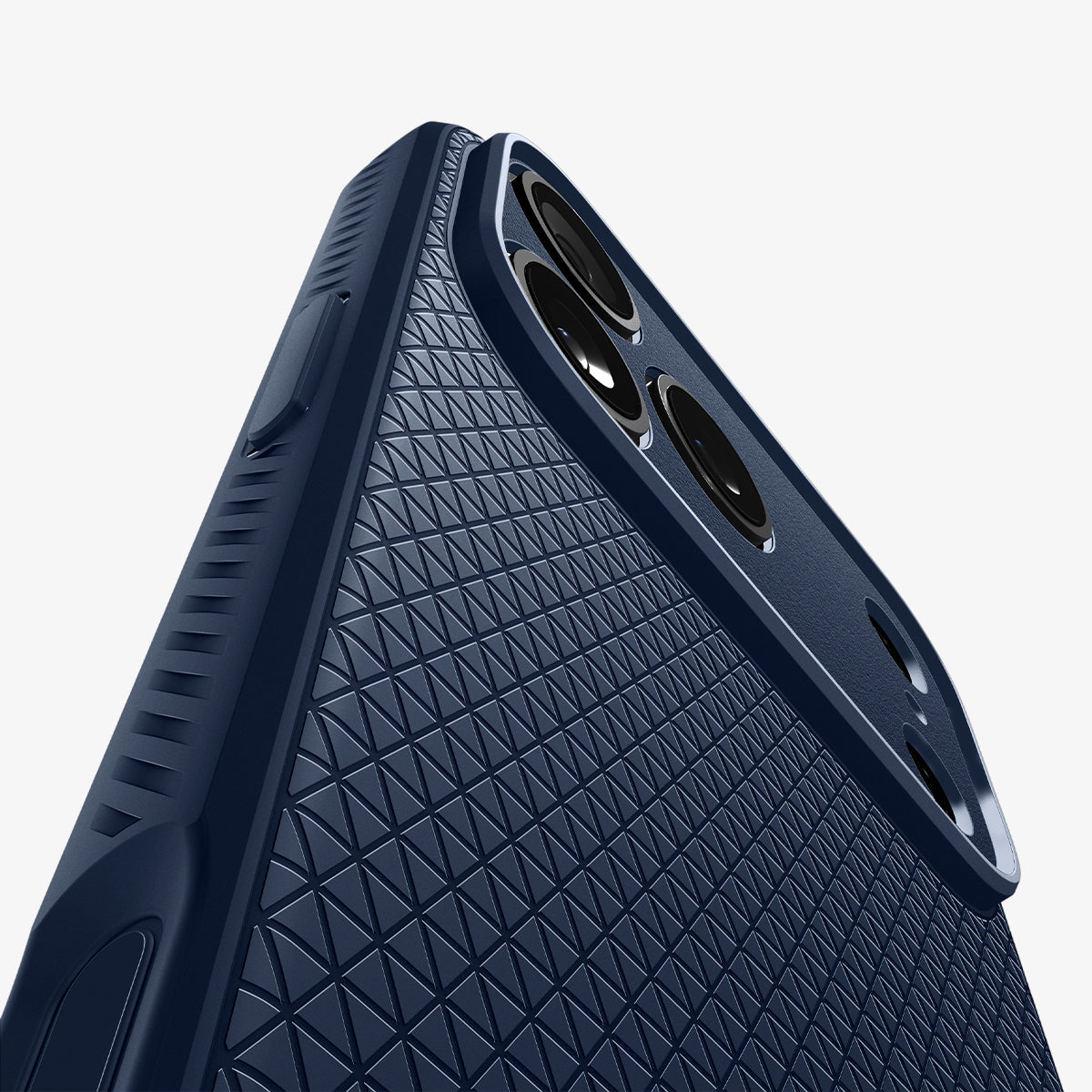 ACS09943 - iPhone 17 Pro Liquid Air in Navy Blue showing detail of back and camera