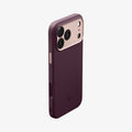 ACS09914 - iPhone 17 Pro Max Case Nano Pop (MagFit) in burgundy bean showing the back, side and top