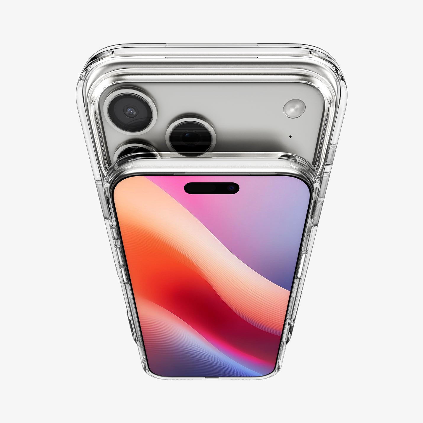 ACS09946 - iPhone 17 Pro Case Ultra Hybrid S (MagFit) showing the top, front and back