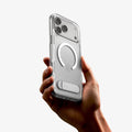 ACS09946 - iPhone 17 Pro Case Ultra Hybrid S (MagFit) showing the device in someone's hand