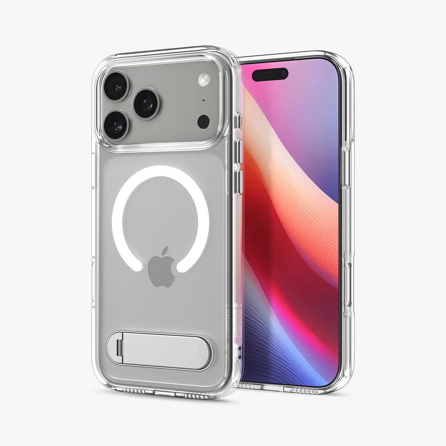 ACS09893 - iPhone 17 Pro Max Case Ultra Hybrid S (MagFit) showing the back and front