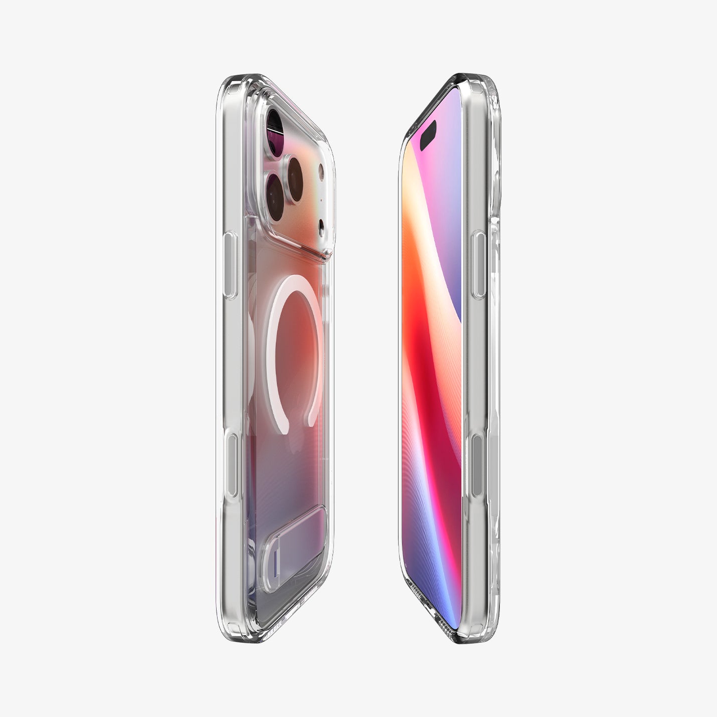 ACS09946 - iPhone 17 Pro Case Ultra Hybrid S (MagFit) showing the sides, partial front and back