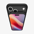 ACS10065 - iPhone 17 Pro Ultra Hybrid in Matte Black showing front and camera of back