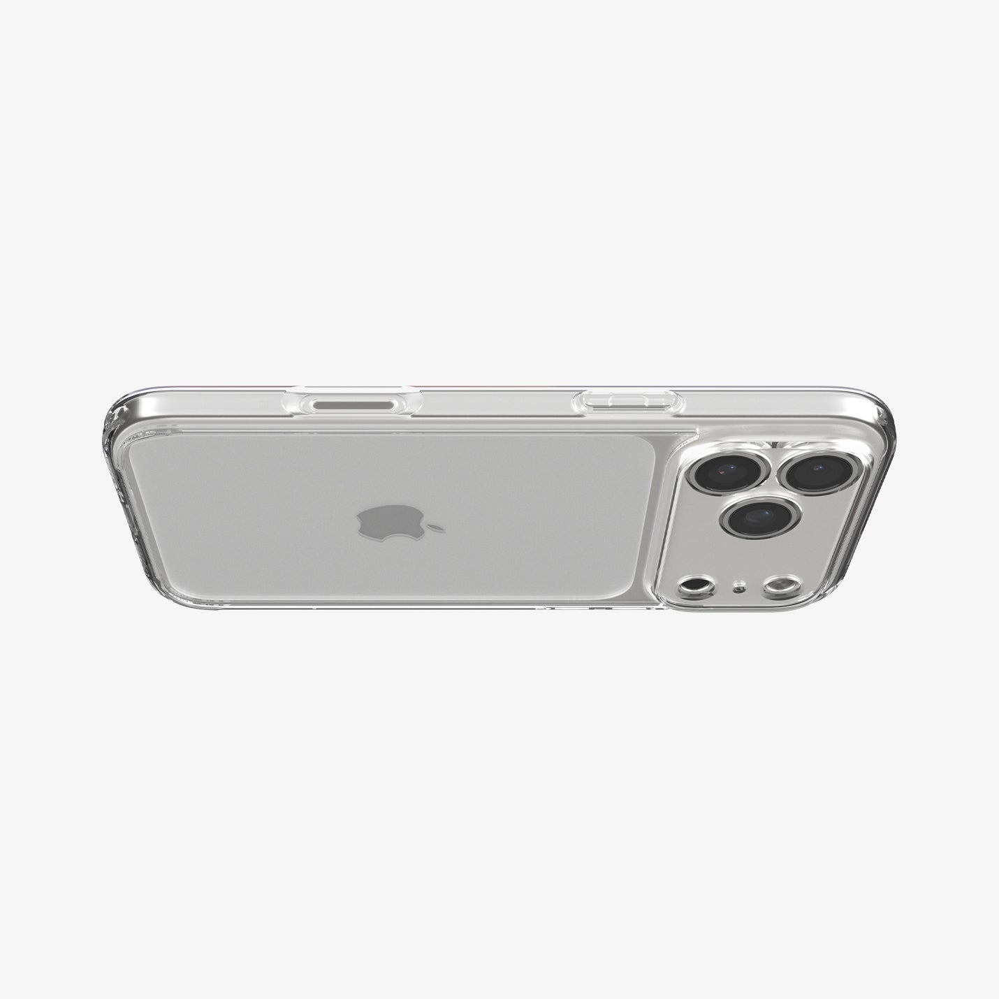 ACS10064 - iPhone 17 Pro Ultra Hybrid in Crystal Clear showing side and back