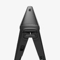 ACS11780 - iPhone Duo Slim Armor Pro S (Mag Fit) showing a close-up of the textured hinge cover and integrated hinge protection