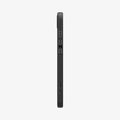 ACS09161 - iPhone 16e Case Liquid Air in Matte Black showing the side