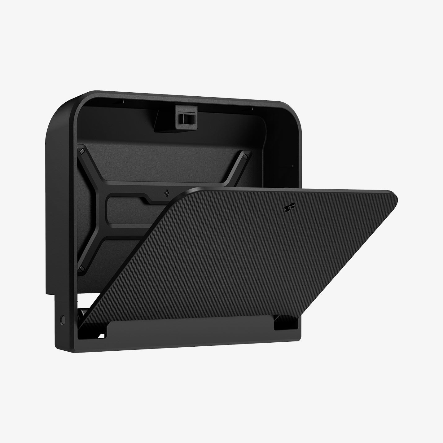 ACP09216 - Jeep Series -  Center Console Hidden Storage Box | JO221 showing front with open.