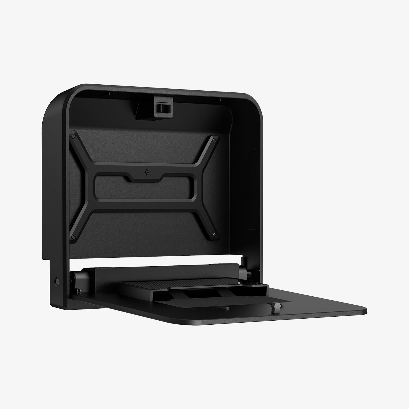 ACP09216 - Jeep Series -  Center Console Hidden Storage Box | JO221 showing front open.