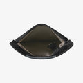 AFA03754 - showing the interior of an open pouch with patterned lining, stitched edges, and hook-and-loop fastening strips.