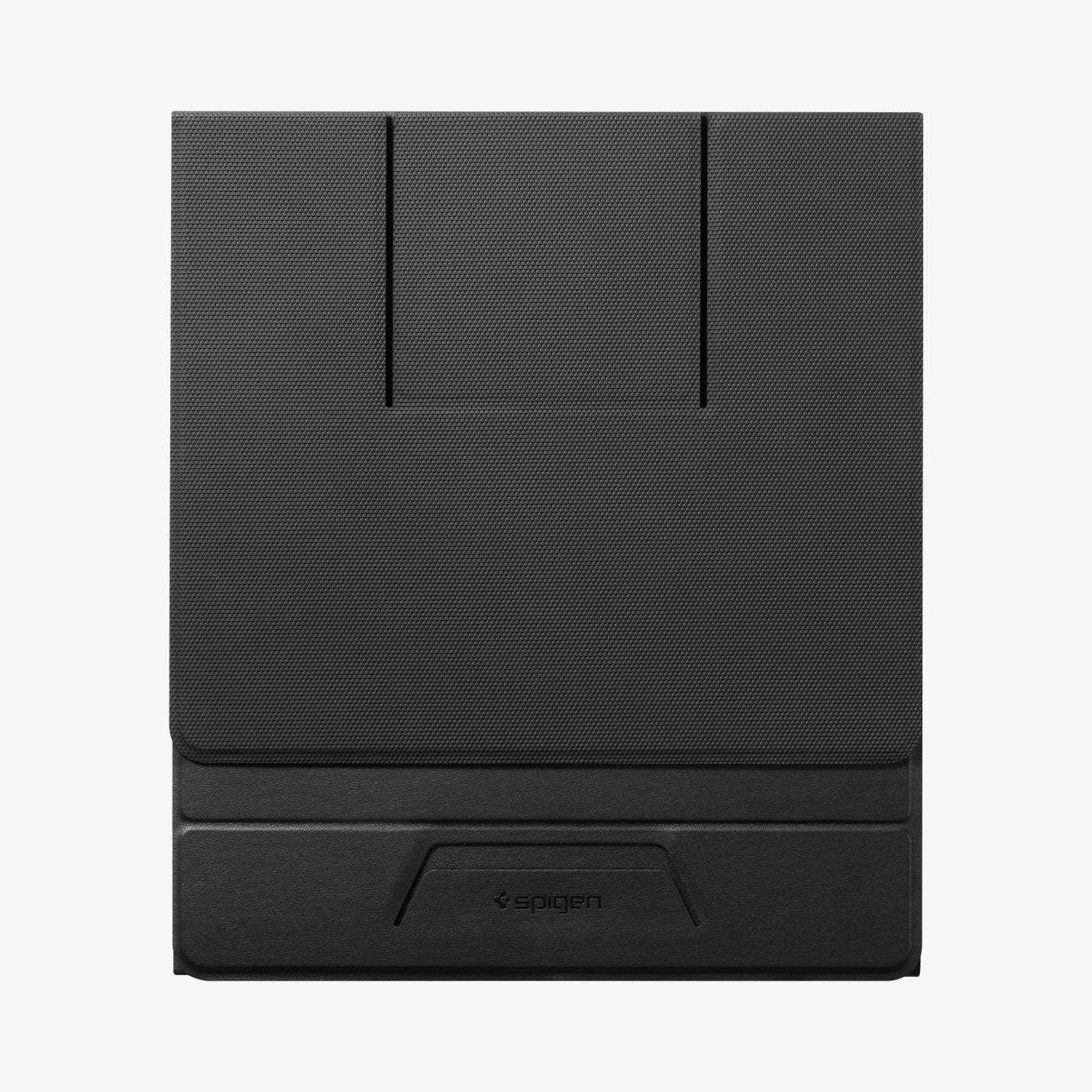 AMP11119 - Slim Fold Laptop Stand | LD201-S10 Black showing front