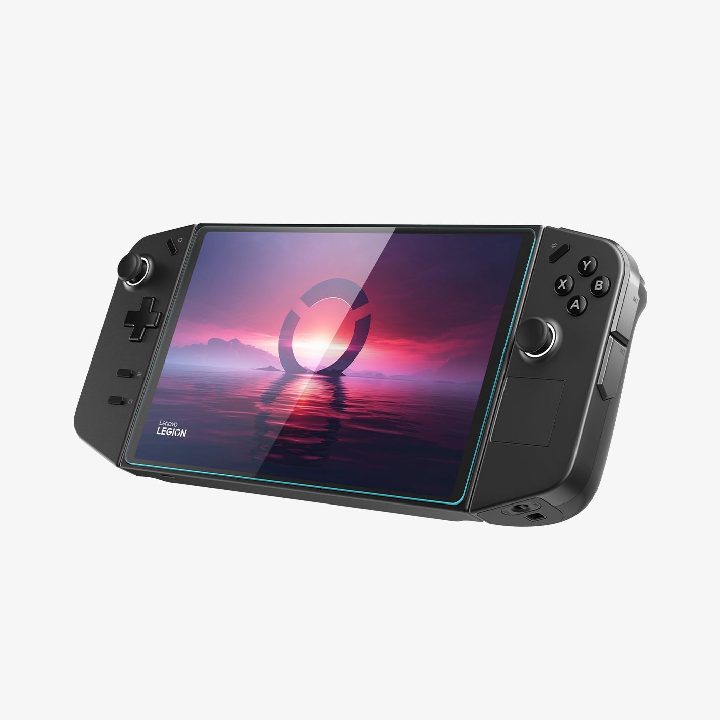 AGL07413 - Lenovo Legion Go Screen Protector GLAS.tR SLIM showing the front and side