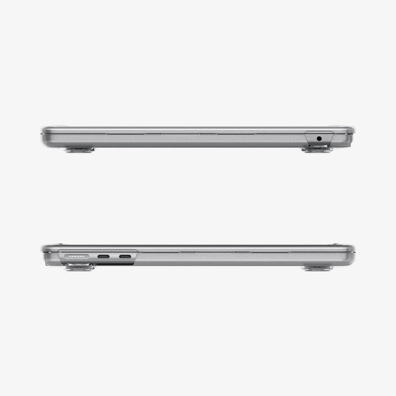 ACS05271 - MacBook Air Case Thin Fit in crystal clear showing the sides