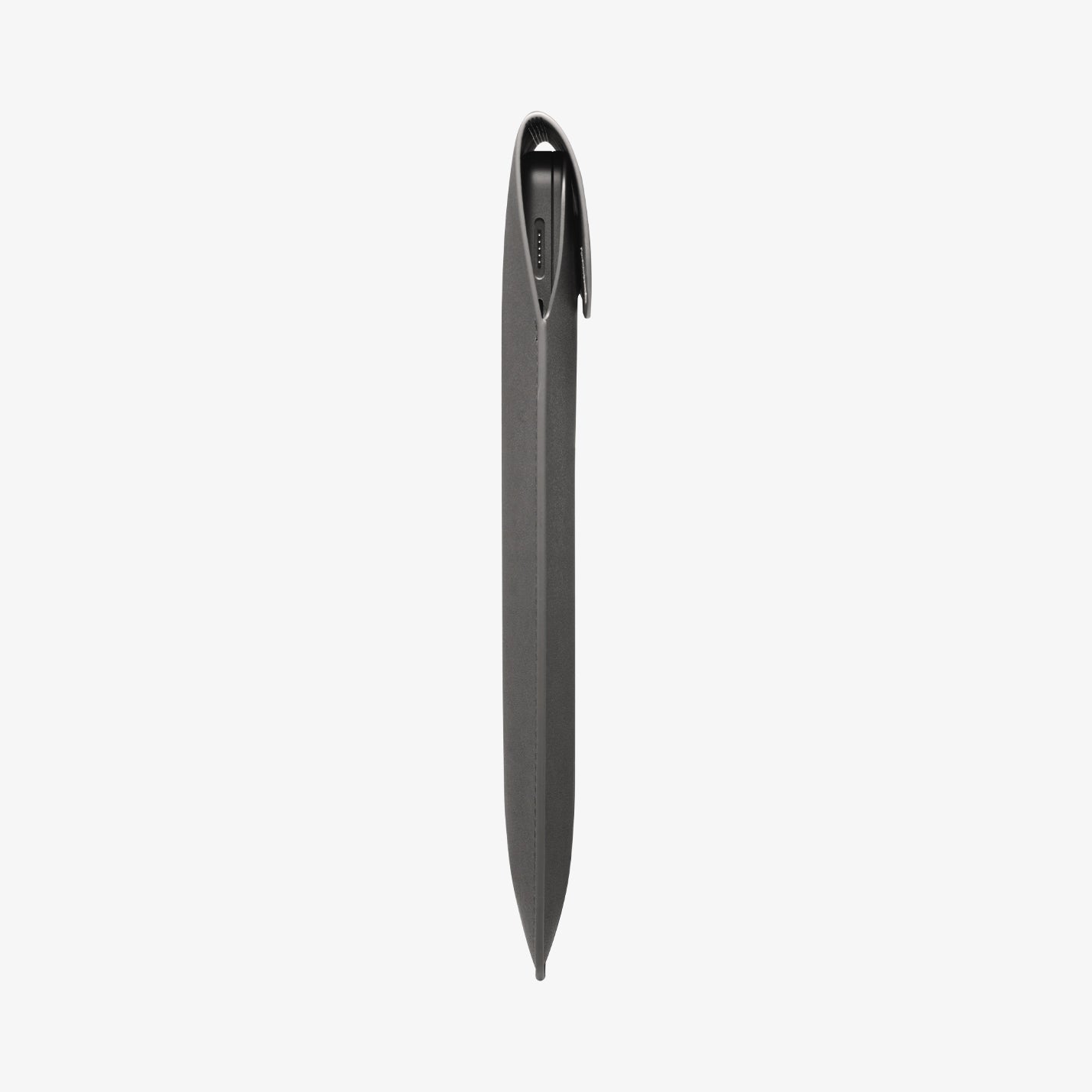AFA06424 - MacBook Pro 16-inch Valentinus S Laptop Pouch in City Gray slim side profile showing sleeve thickness and laptop fit