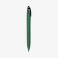 AFA06426 - MacBook Pro 16-inch Valentinus S Laptop Pouch in Jeju Green slim side profile showing sleeve thickness and laptop fit