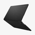 ACS06958 - MacBook Air 15-inch Case Urban Fit in Black showing the top, partial side and bottom