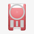 AFA07399 - MagSafe Card Holder Classic C1 (MagFit) in Ruby showing the back