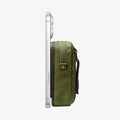 AFA10227 - Portable Organizer Pouch Tintap Zip MagFit in Olive Green showing side