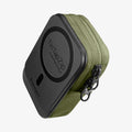 AFA10227 - Portable Organizer Pouch Tintap Zip MagFit in Olive Green showing magsafe part