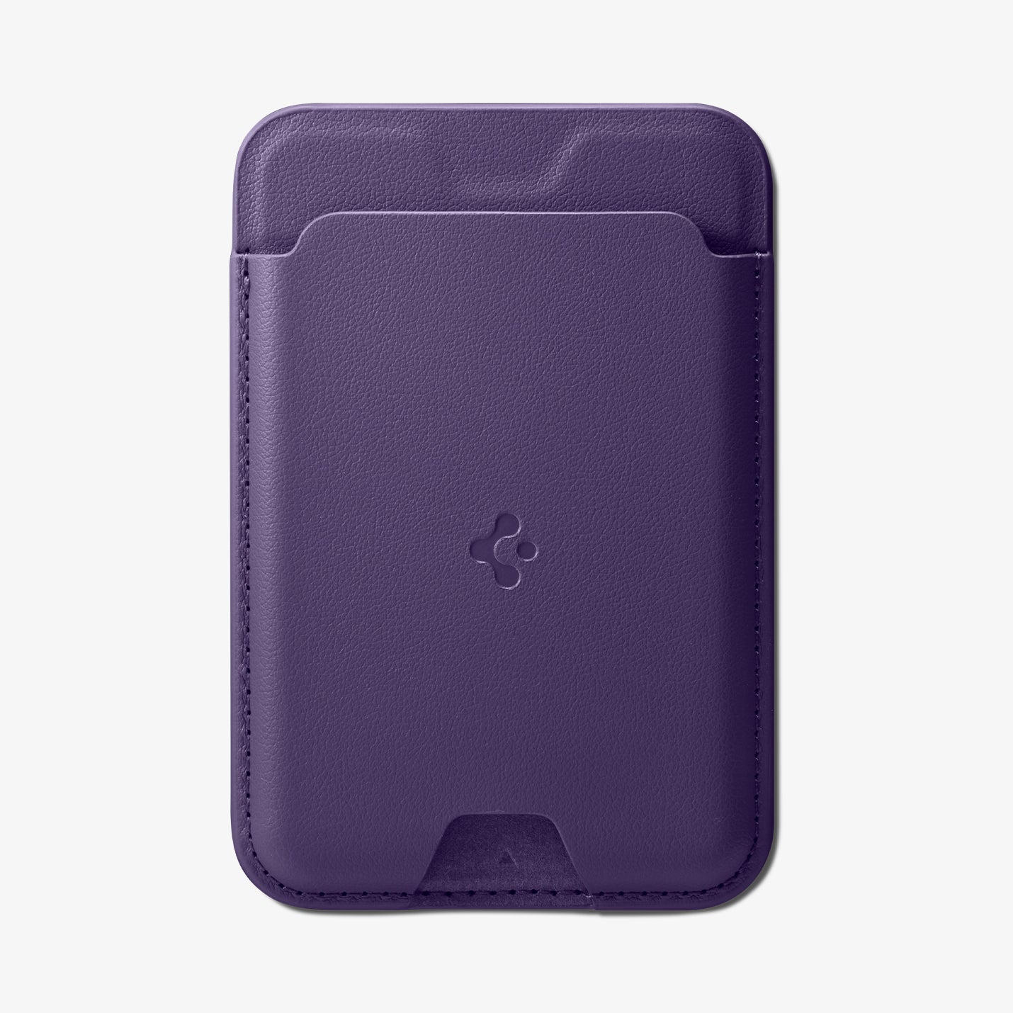 AFA06267 - MagSafe Card Holder Valentinus (MagFit) in purple showing the front