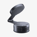 ACP11659 - Adhesive Dashboard Car Mount | MFT35-1 (Mag Fit) showing the mount open at an angle with the metal ring tilted back from the locking base