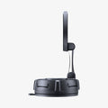 ACP11658 - Spigen Magnetic Car Mount (Mag Fit) MFT 36-1 showing the mount in upright position with the magnetic ring fully extended vertically from the base